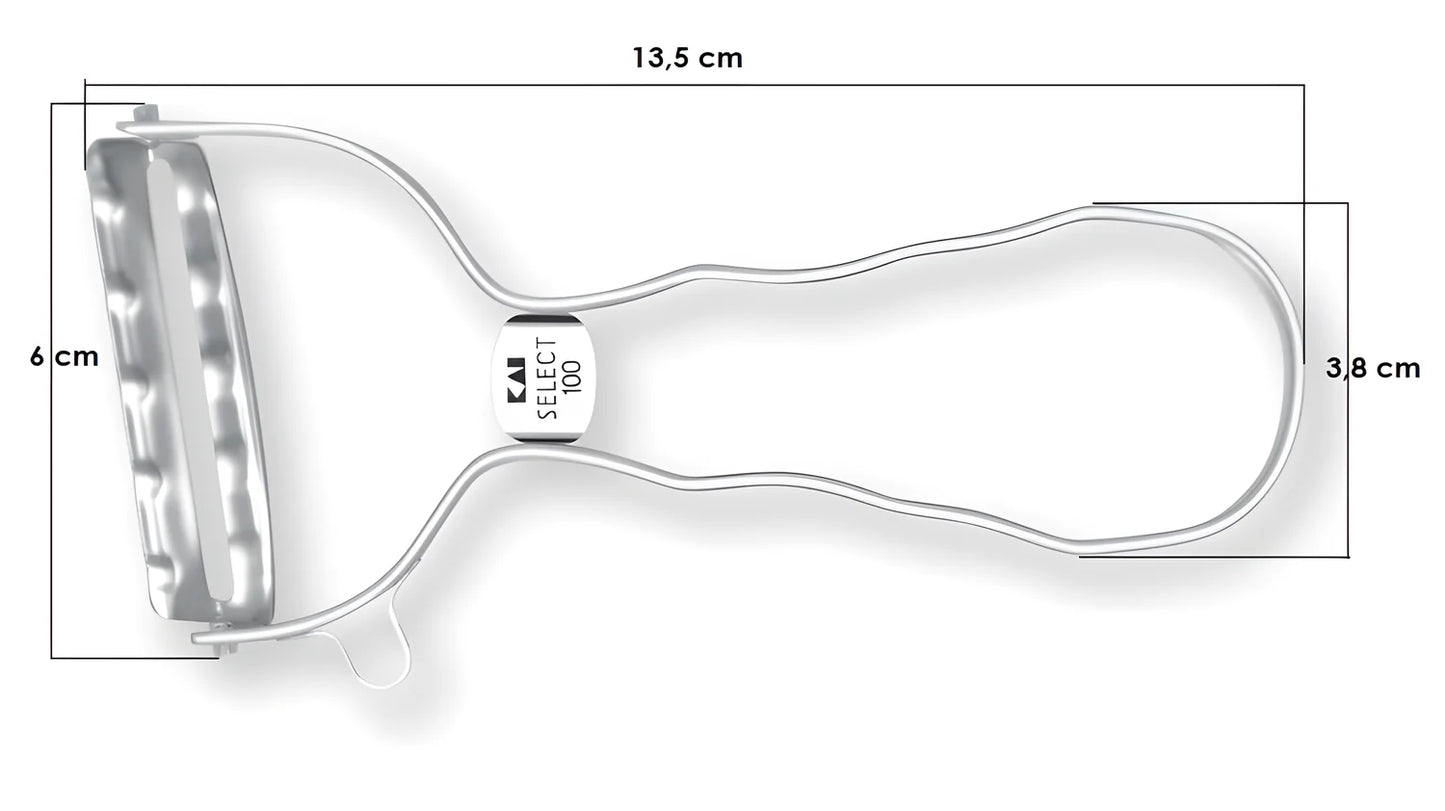 Kai pelapatate per verdura e frutta lama 5 cm DH6000