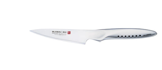 Global SAI-F02 cm. 10 coltello spelucchino retto martellato