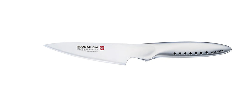 Global SAI-F02 cm. 10 coltello spelucchino retto martellato
