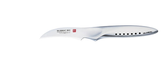 Global SAI SAI-F03 cm. 6,5 coltello spelucchino curvo martellato