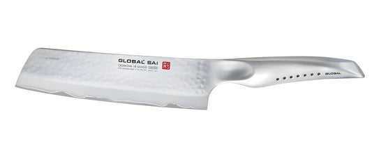 Coltello da cucina x verdure martellato Global SAI 21cm. SAI-04