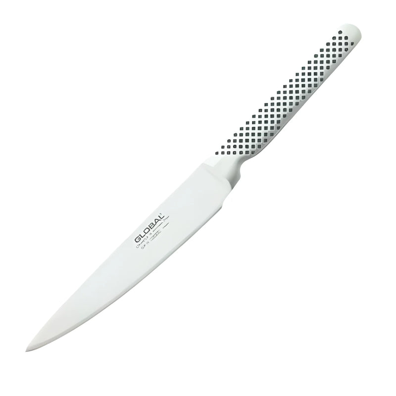 Global GSF-50 Coltello Universale 15 cm – Acciaio CROMOVA 18, Made in Japan