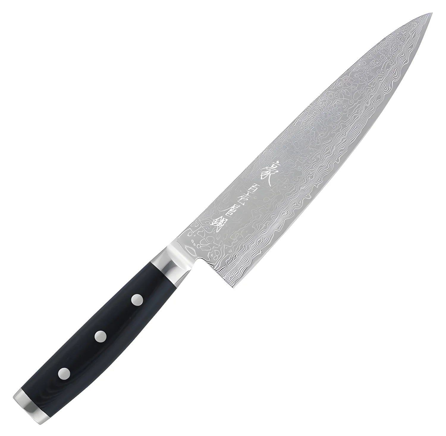 Yaxell GOU Coltello da Cuoco Lama 20 cm – Acciaio SG2 63 HRC, 101 Strati Damasco