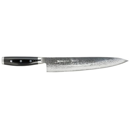 Yaxell GOU Coltello da Cuoco Lama 25,5 cm – Acciaio SG2 63 HRC, 101 Strati Damasco