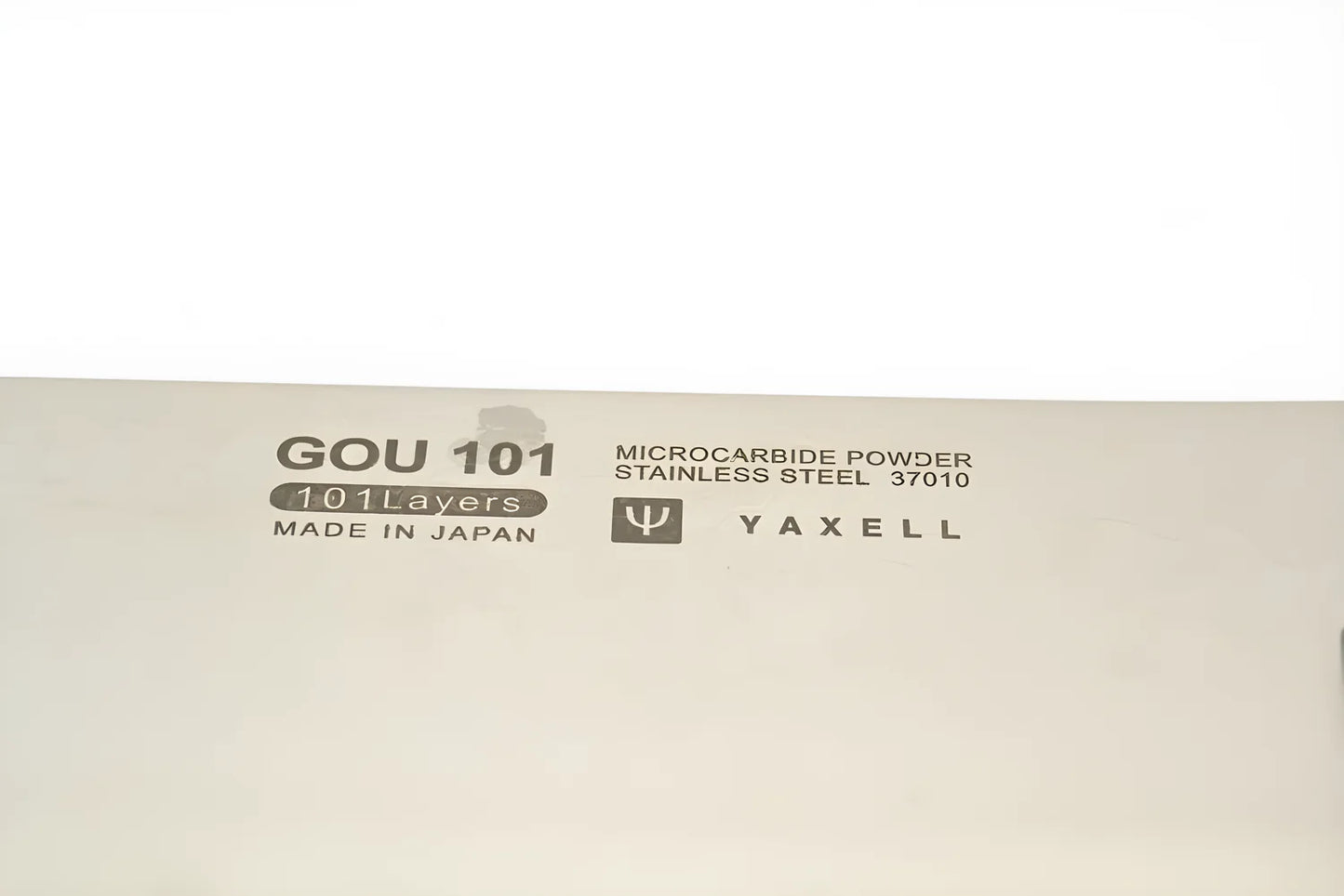 Yaxell GOU Coltello da Cuoco Lama 25,5 cm – Acciaio SG2 63 HRC, 101 Strati Damasco