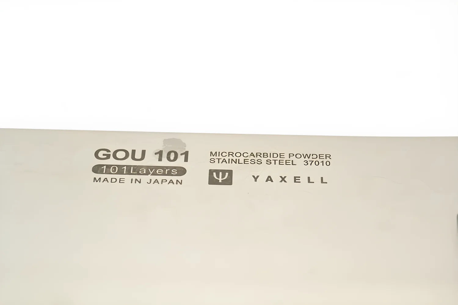 Yaxell GOU Coltello da Cuoco Lama 25,5 cm – Acciaio SG2 63 HRC, 101 Strati Damasco