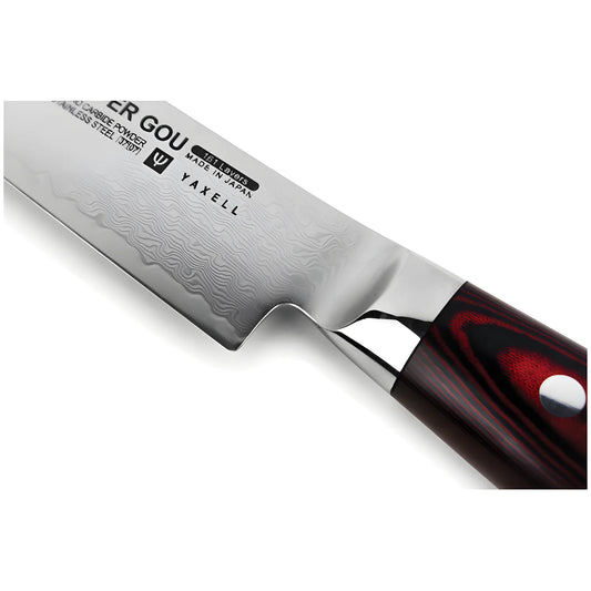 Yaxell GOU Coltello per Sfilettare Lama 18 cm – Acciaio SG2 63 HRC, 101 Strati Damasco