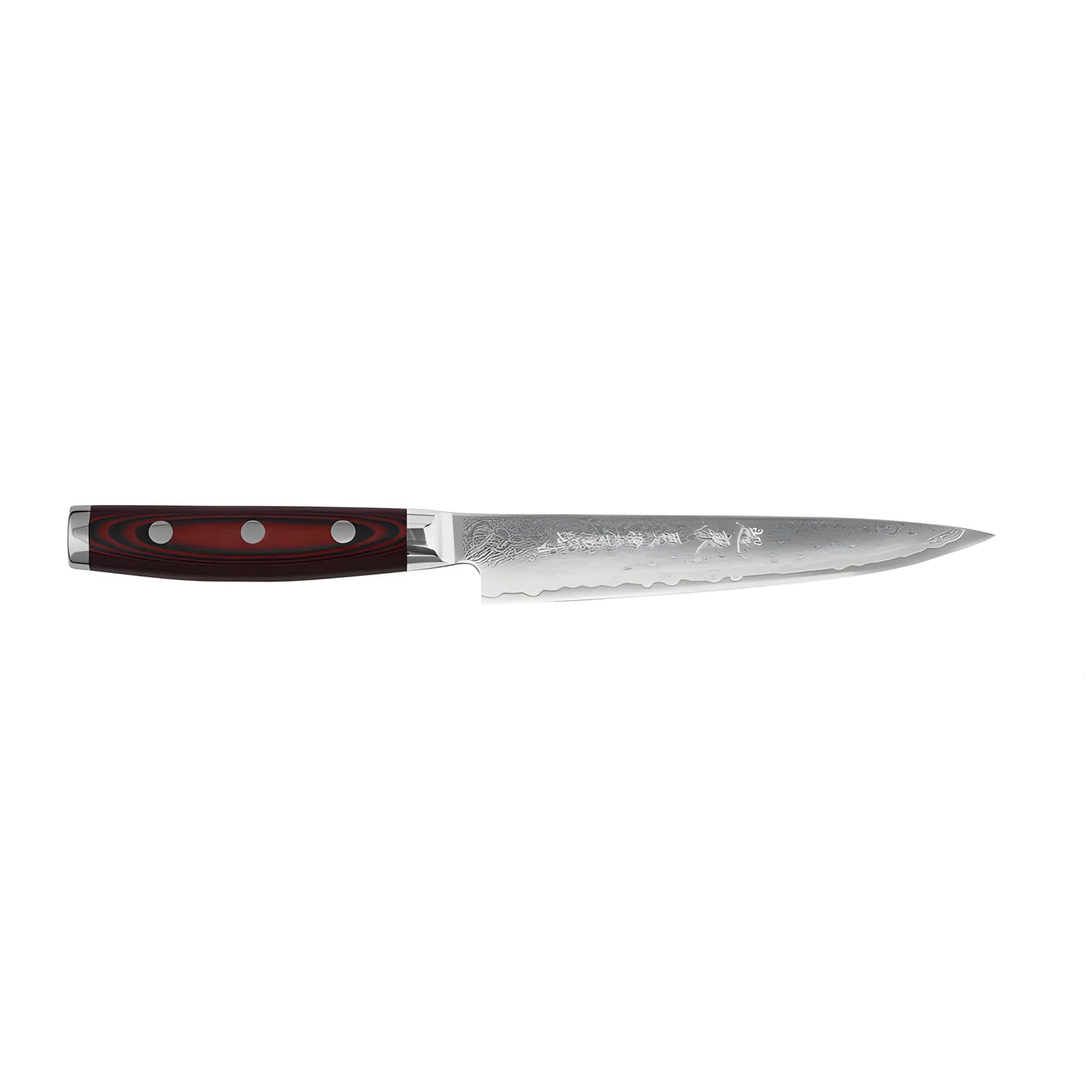 Yaxell Super GOU Coltello per Filettare Lama 15 cm – Acciaio SG2 63 HRC, 161 Strati Damasco