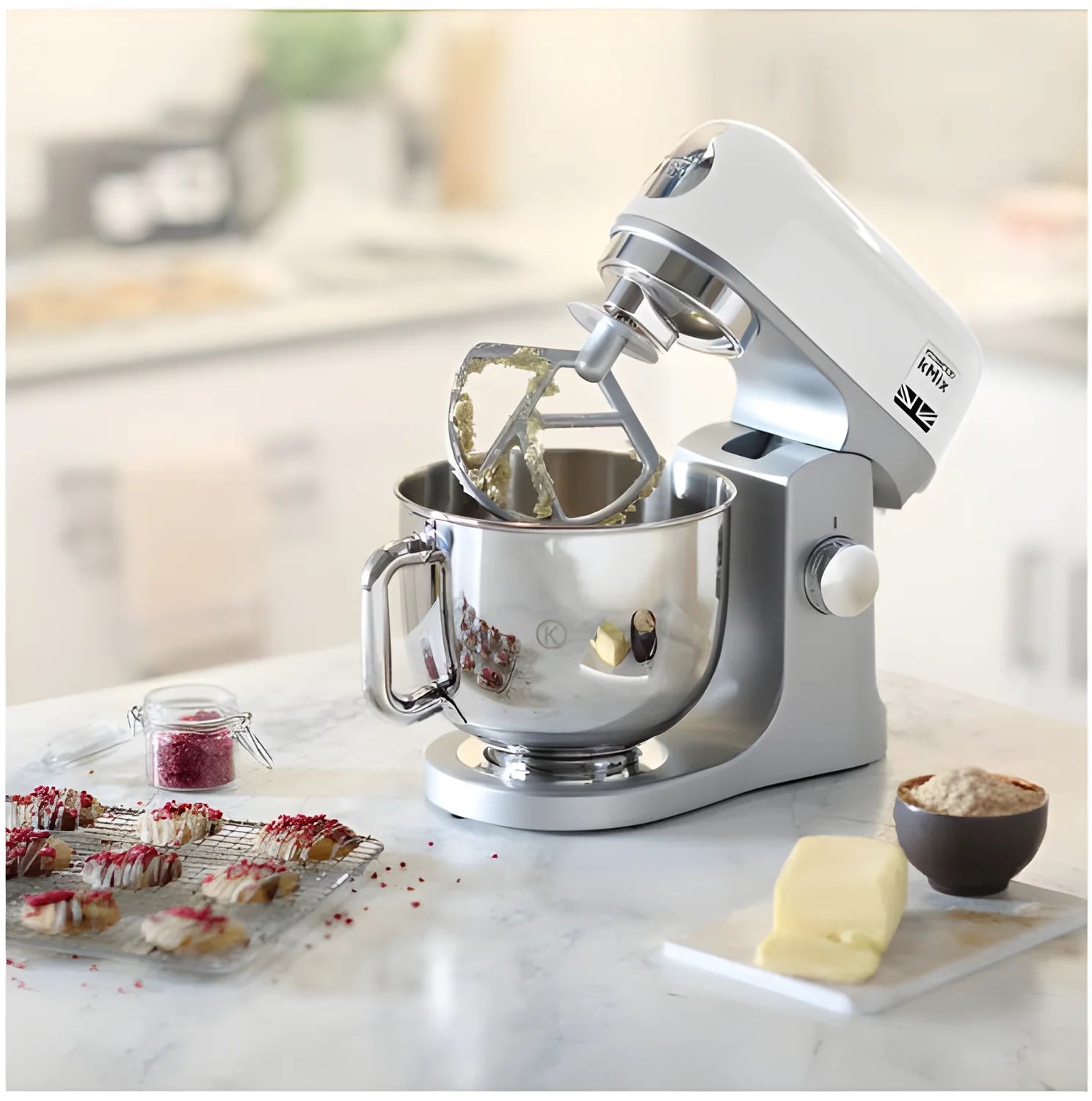 Kenwood Impastatrice Planetaria 1000W silenziosa 61dB KMX750AW