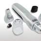 Wahl Trimmer Rasoio a batteria per peli naso, orecchie, sopracciglia con 3 testine