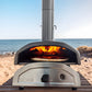 Forno da Pizza Portatile Ooni Fyra alimentato a pellet arrivo a 500°C in 15 minuti cottura 60 secondi