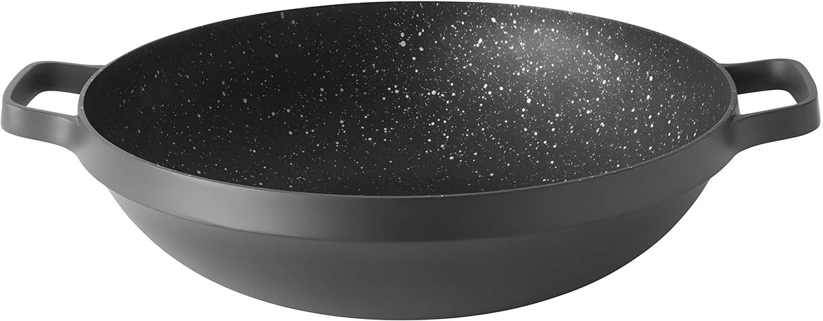 Wok GEM induzione antiaderente con coperchio Ø 32 cm