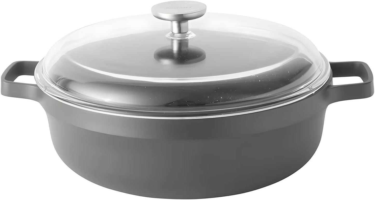 Casseruola GEM induzione antiaderente con coperchio cm Ø 28
