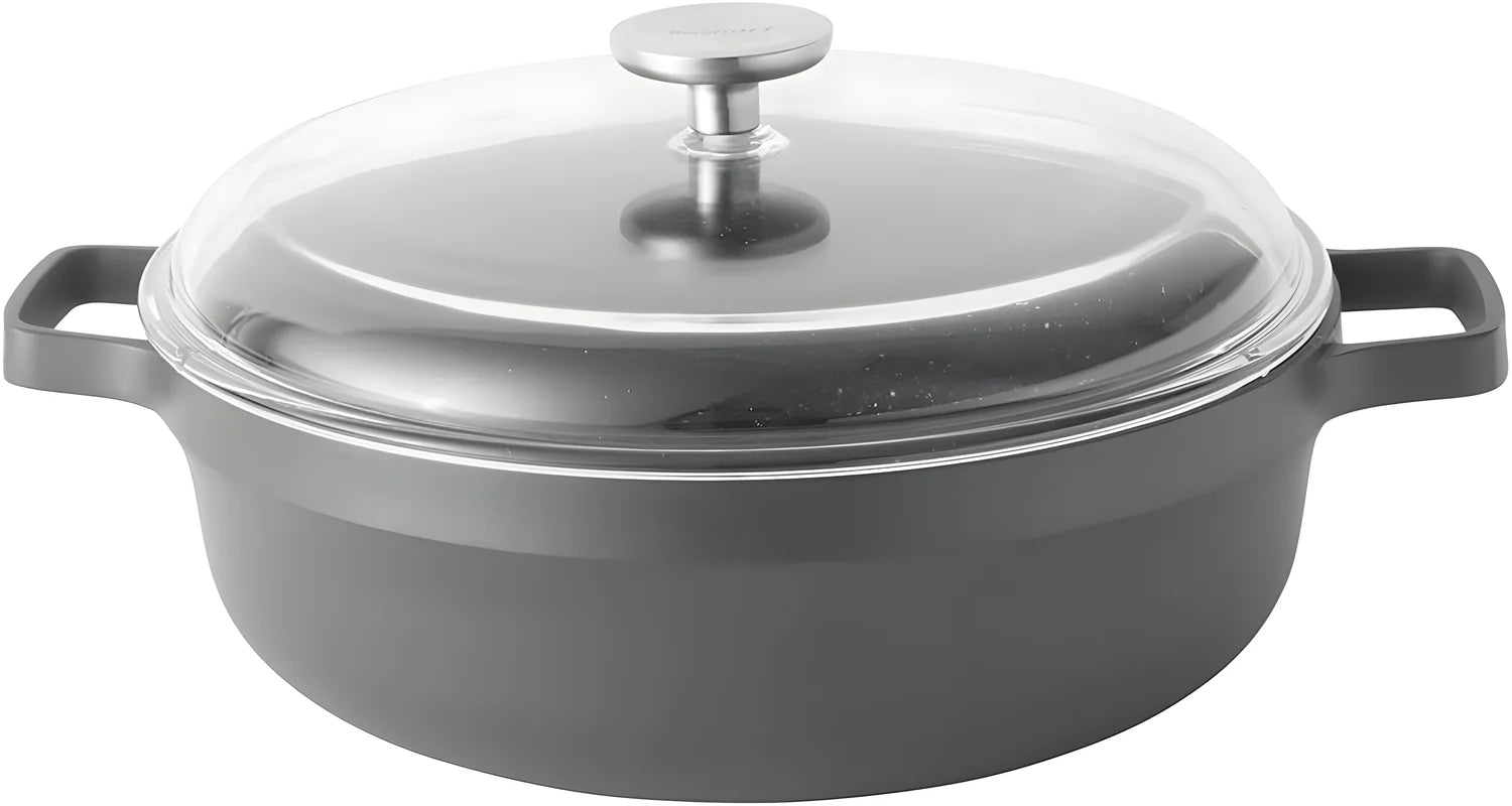 Casseruola GEM induzione antiaderente con coperchio cm Ø 28