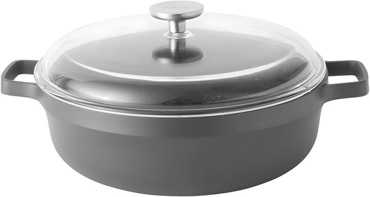 Casseruola GEM induzione antiaderente con coperchio cm Ø 28