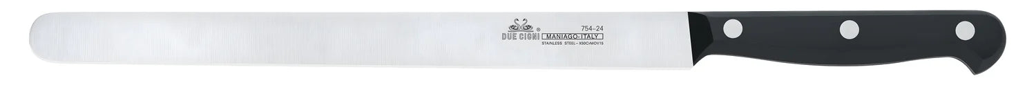 Due Cigni Coltello da Cucina x Prosciutto stretto Cm24 2C 754/24