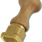Stampo in ottone quadrato festonato per ravioli 124AS35x35 mm