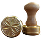 Stampo ottone a espulsione corzetti liguri a fiore ø45mm 124CROX