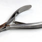 Tronchesino per cuticole acciaio inox satinato Rigotti lama mm.5