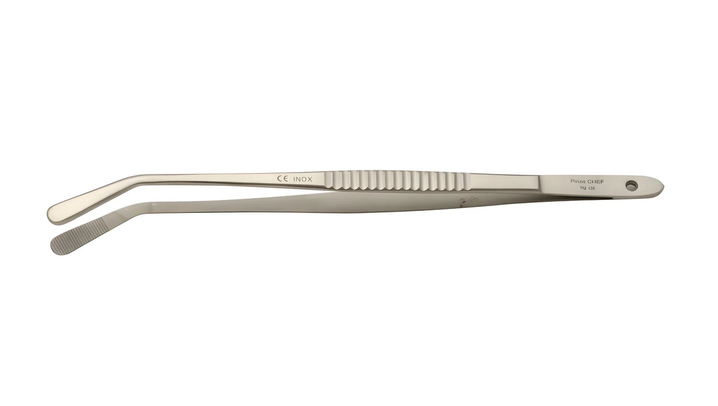 Pinza da Cucina Chef Curve zigrinate acciaio inox 150592 R 310