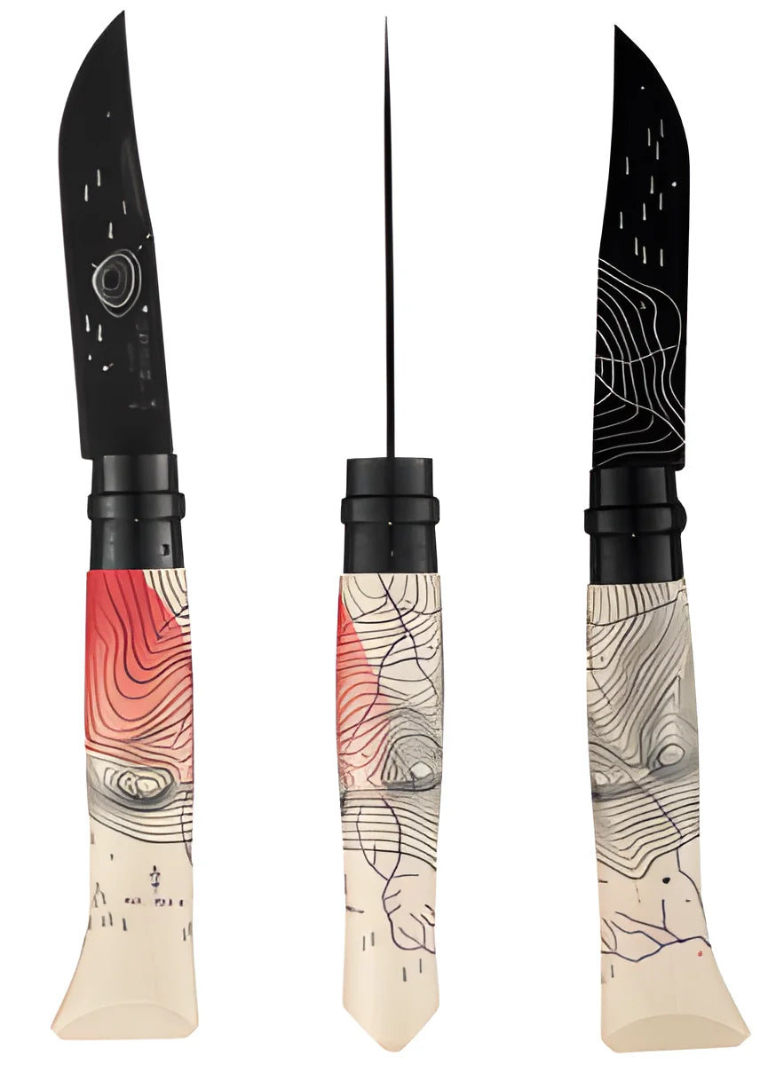 Opinel edizione limitata completa Escapade di Jérémy Groshens