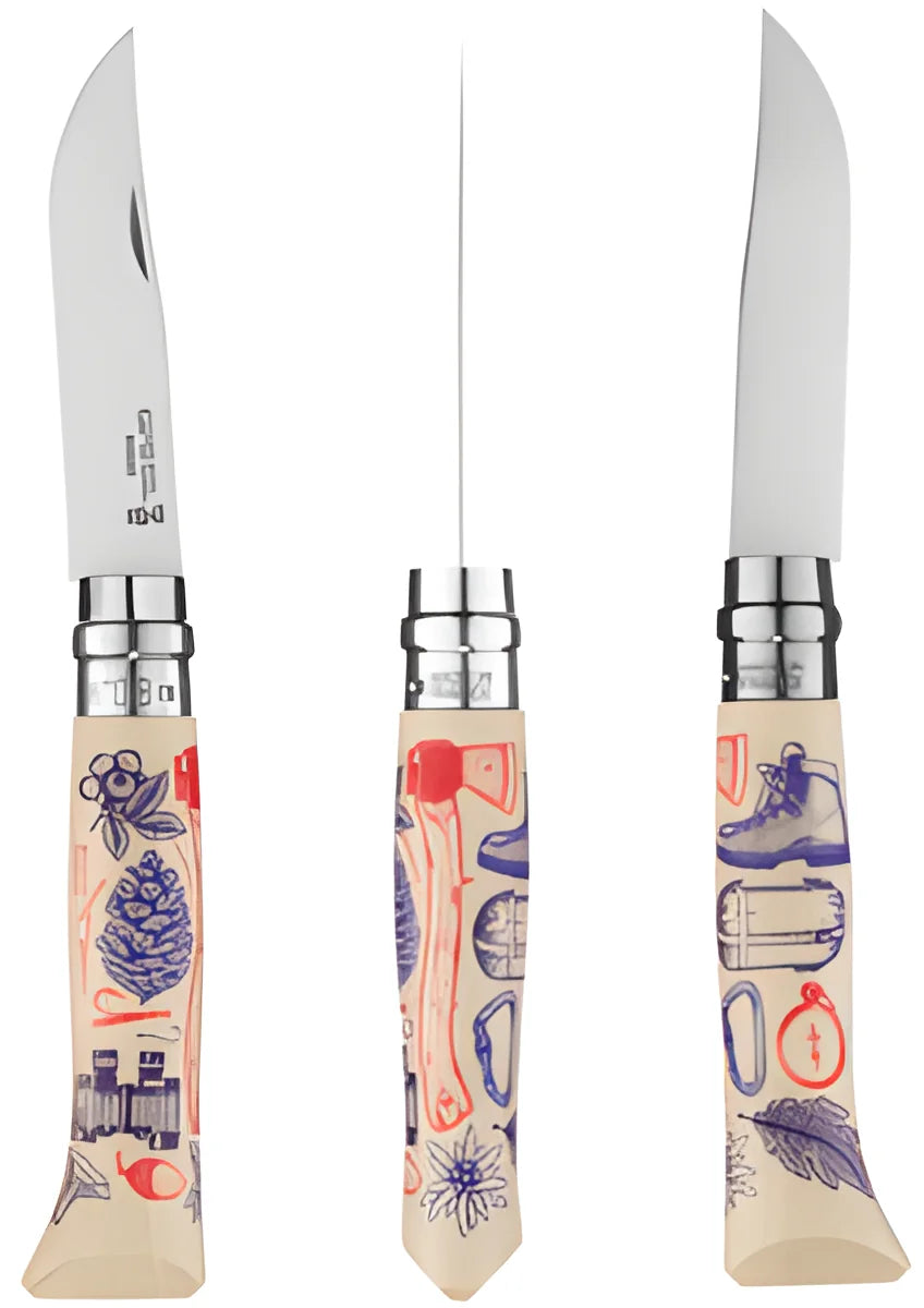 Opinel edizione limitata completa Escapade di Jérémy Groshens