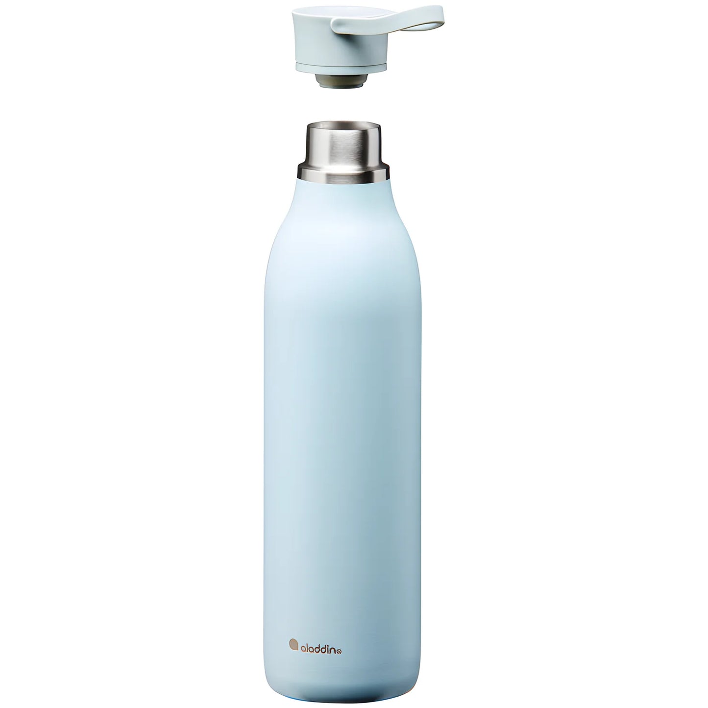 Bottiglia termica CityLoop eCycle Celeste 600 ml Ø 6,5x h 26 cm