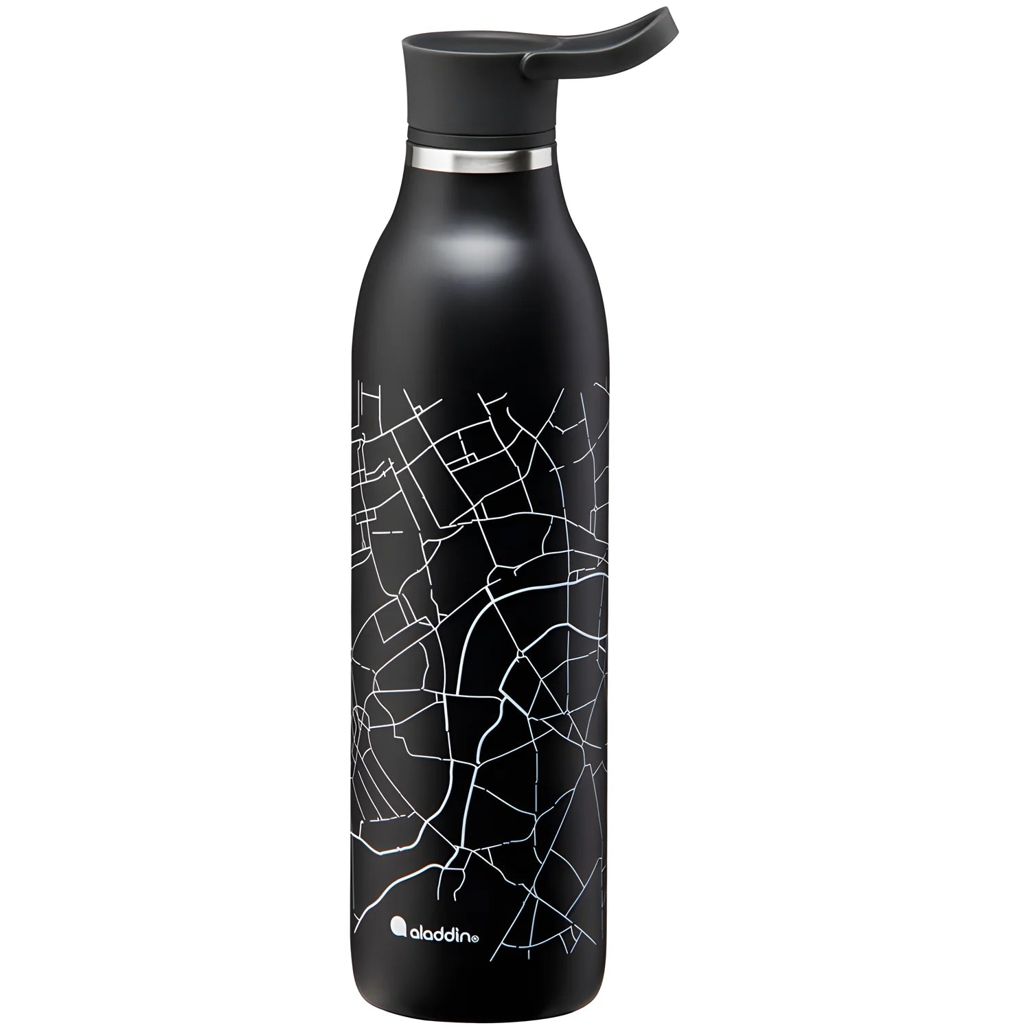 Bottiglia termica CityLoop eCycle Black City 600ml Ø6,5x h 26 cm