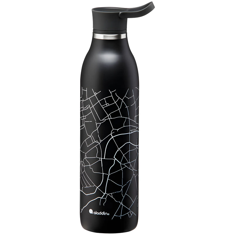 Bottiglia termica CityLoop eCycle Black City 600ml Ø6,5x h 26 cm