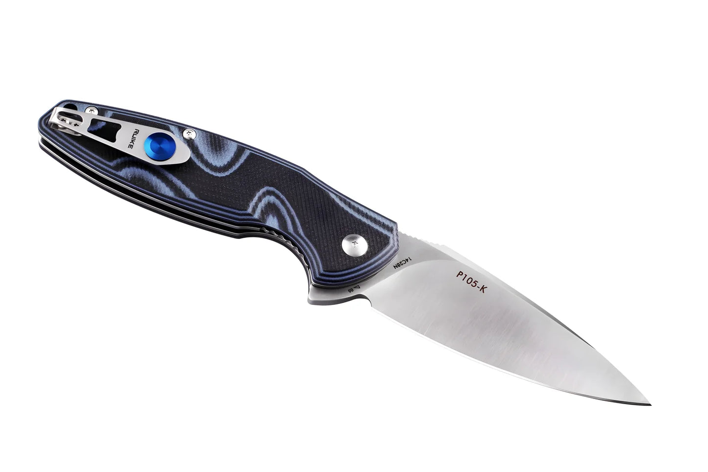 Coltello serramanico Ruike "Fang P105-K" Blu