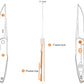Coltello sermanico Ruike "P108-SB" colore nero ossidato