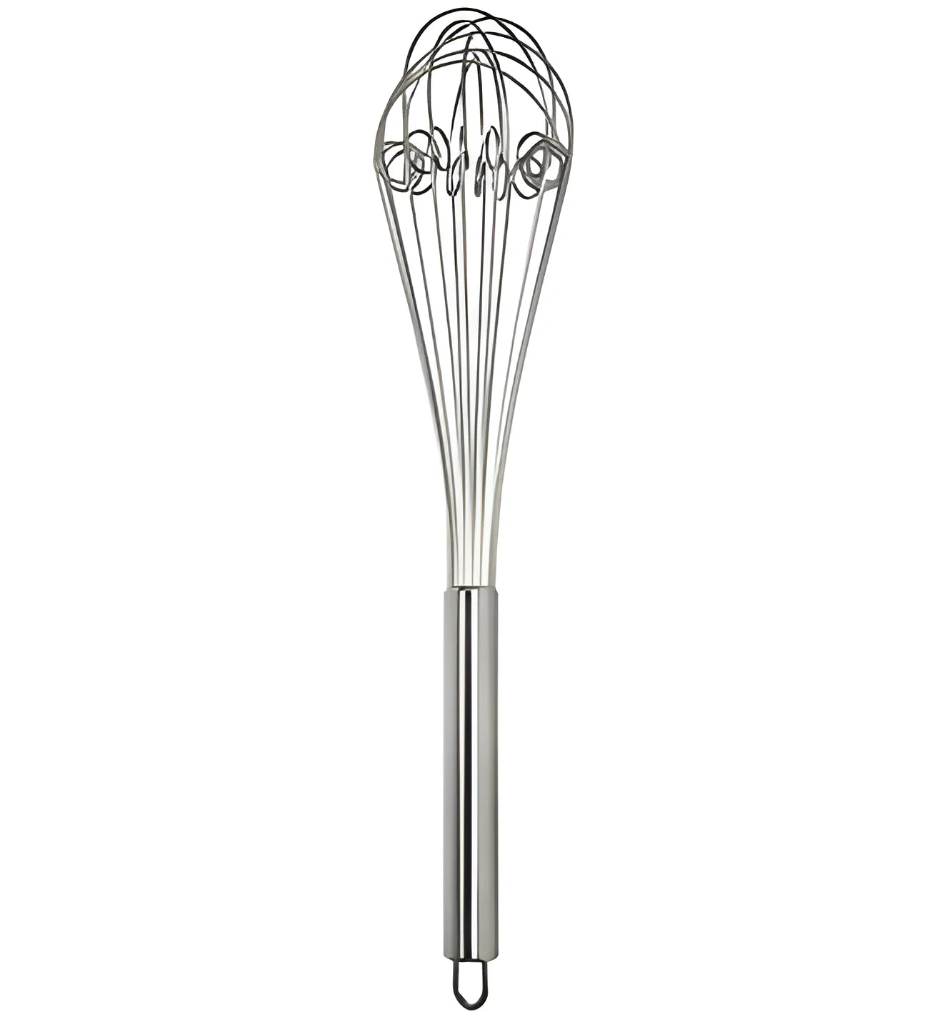 Frusta da cucina professionale dppio effetto inox cm.28 4710010