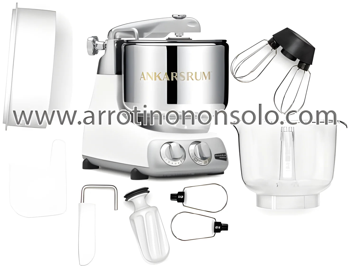 Impastatrice Ankarsrum Assistent Original Bianca AKR 6230 WH