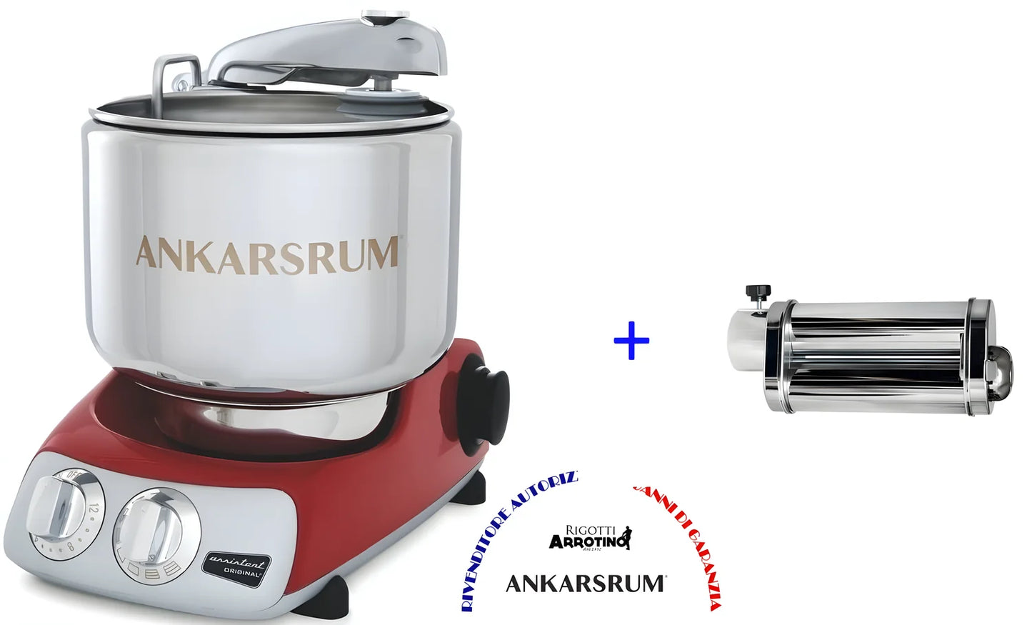 Impastatrice Ankarsrum Assistent Original Rossa AKR 6230 RD