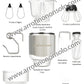 Impastatrice Ankarsrum Assistent Original antracite AKR 6230 BKC
