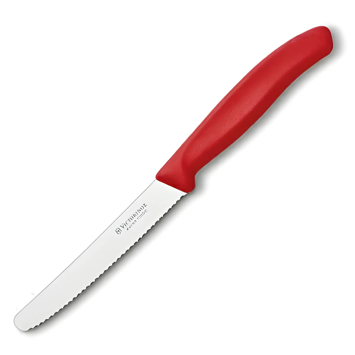 Victorinox Coltello da Tavola ondulato manico rosso V-6.78 31
