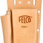 Felco fodero in cuoio 910 + vano porta pitra 903 e clip a molla