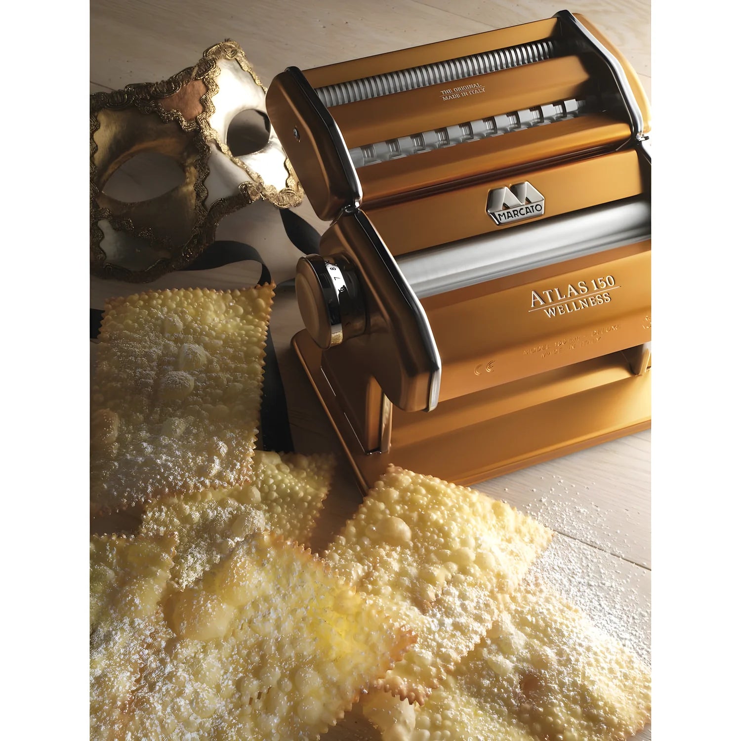 Marcato macchina da pasta "Atlas 150 Design" Rossa AT-150-RSO