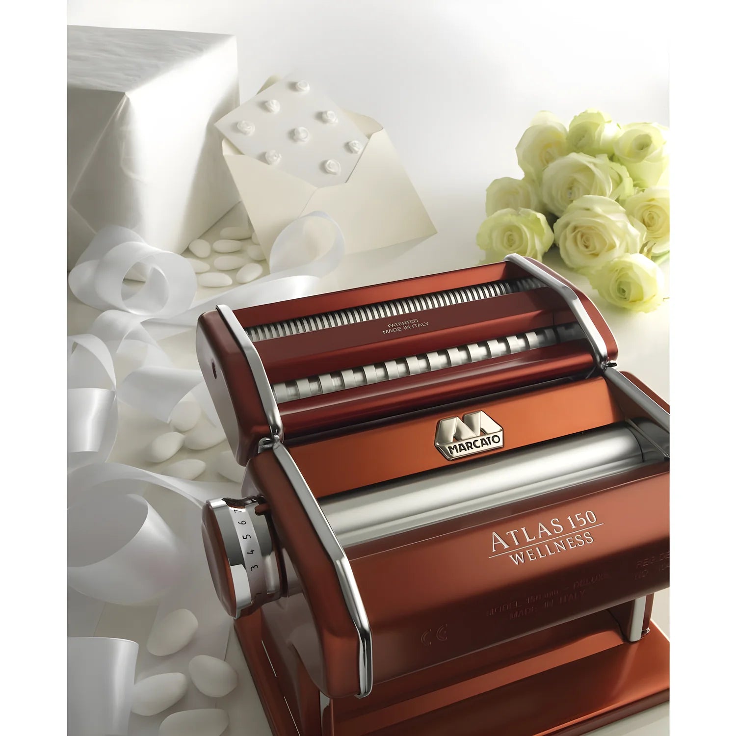 Marcato macchina da pasta "Atlas 150 Design" Rossa AT-150-RSO