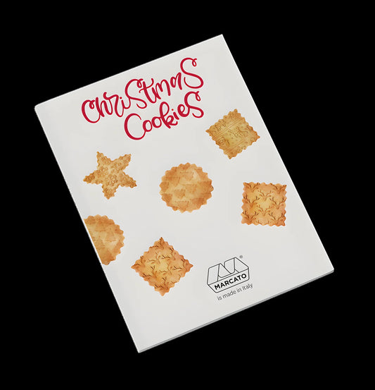 Marcato set biscotti per Natale a stella +ricettario XPR-008-blu