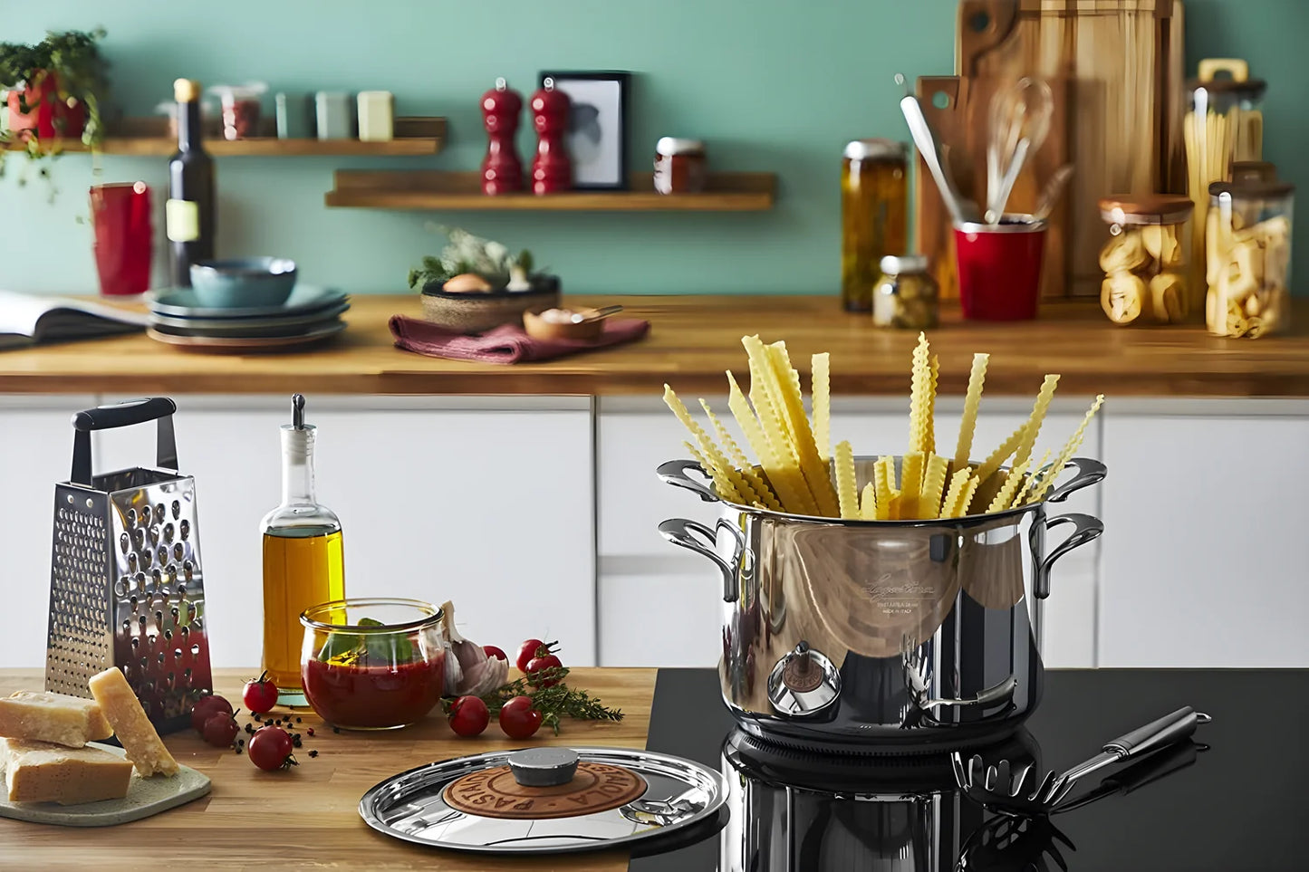 Lagostina La Pastaiola linea Patrimonio Ø24cm litri 7 inox 18/10