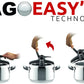 Lagostina Pentola a Pressione 9 L Novia Vitamin Lagoeasy'Up