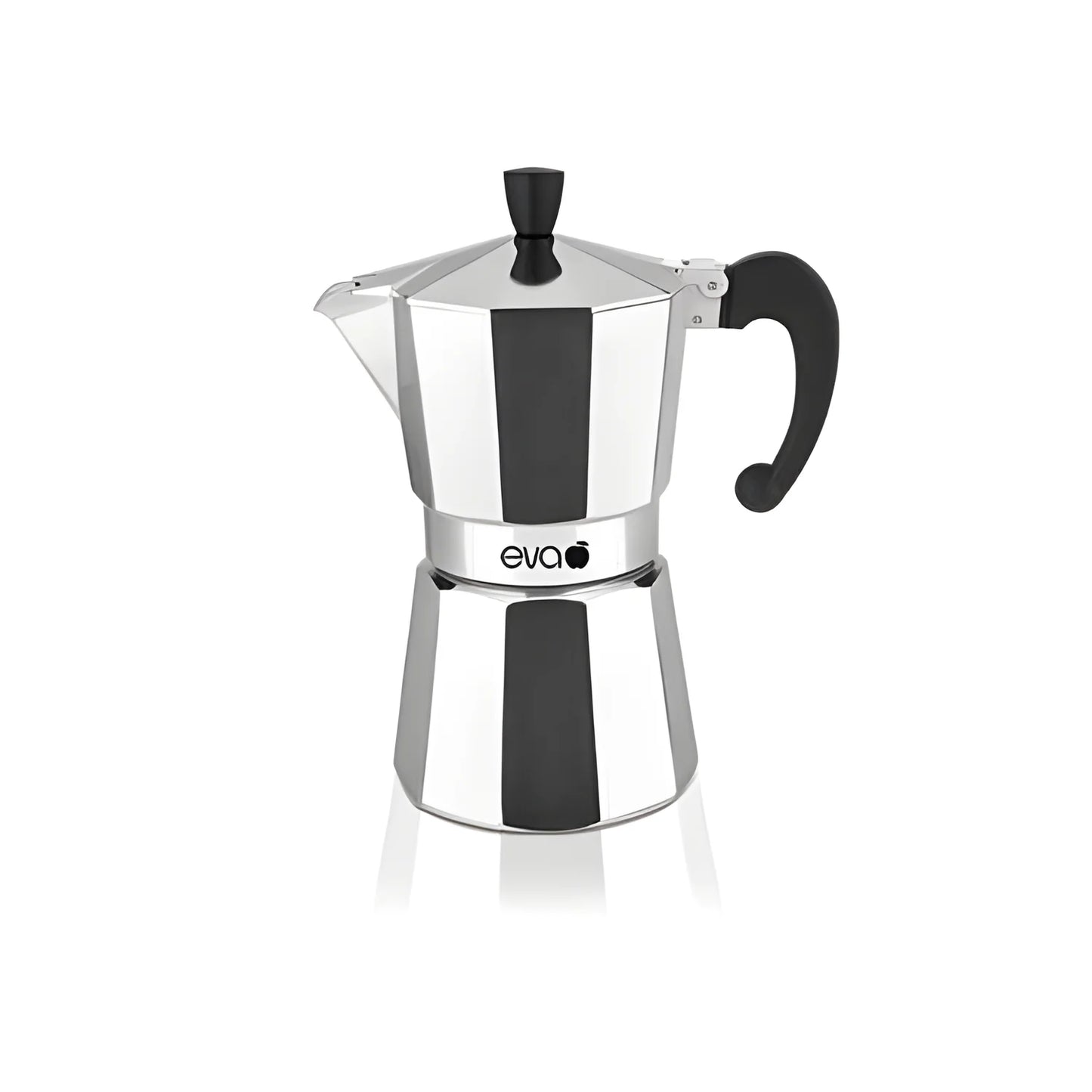 Eva moka caffettiera 12 tazze in alluminio