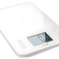 Bilancia da cucina elettronica 15kg-1g vetro/bianco EVA 03 34 01
