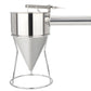Imbuto dosatore dispenser Eva 1 lt inox foro uscita 8 mm 041141