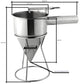 Imbuto dosatore dispenser Eva 1 lt inox foro uscita 8 mm 041141