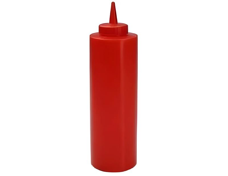 Dosatore biberon per condimenti rosso 17 cm 410 ml 04 19 87