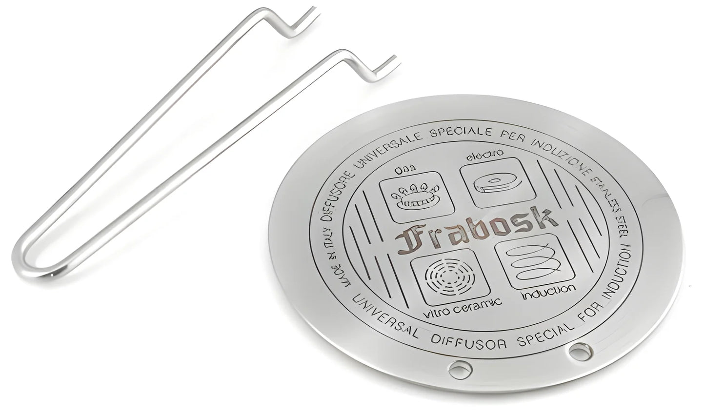 Diffusore piastra universale induzione inox 225mm Frabosk 014015