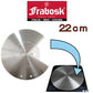 Diffusore piastra universale induzione inox 225mm Frabosk 014015