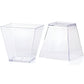 Finger food contenitori a piramide 200ml perimetri cm.7-4,5 H7